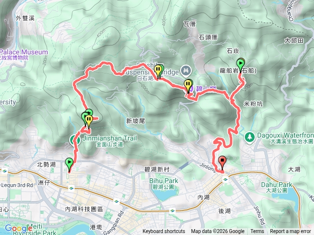 金碧龍縱走預覽圖