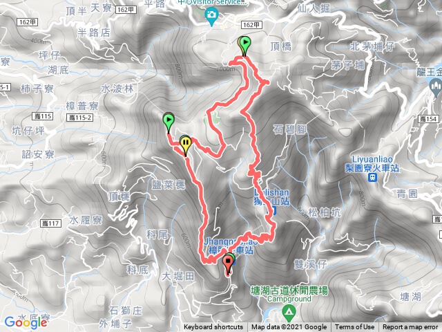 阿拔泉山 觀音石山 大籠頂西北峰 大籠頂 獨立山