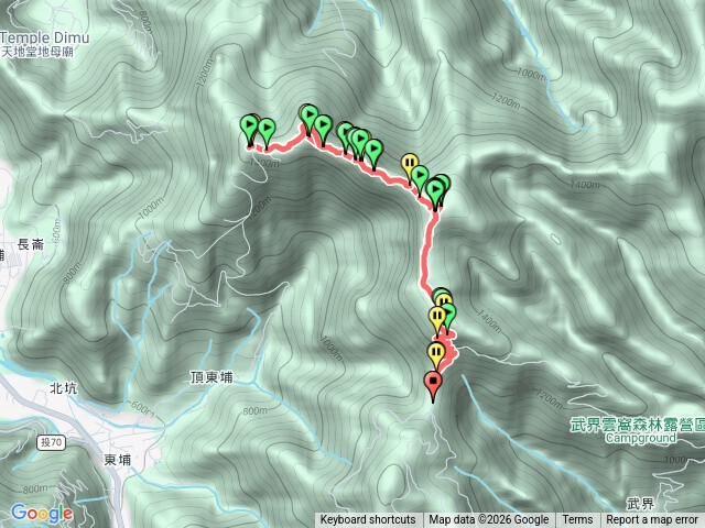 武界登山口起登