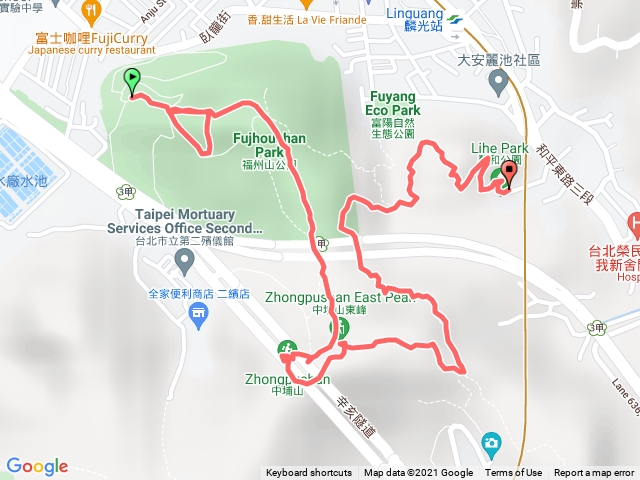 2021.12.22福州山越野跑