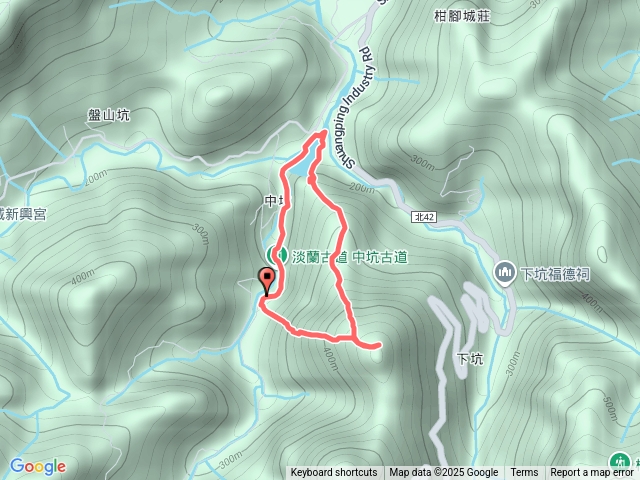 2025-10-22 聯合艦隊行程先走 發呆亭上中坑東山下中坑古橋O形