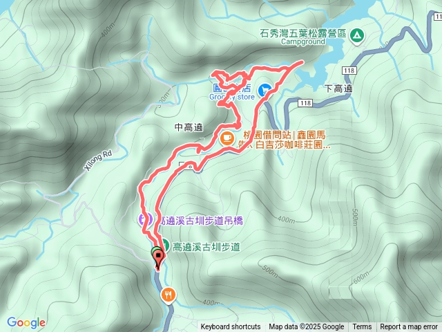 桃園-高遶溪天空吊橋-高遶溪瀑布-高遶溪古圳步道