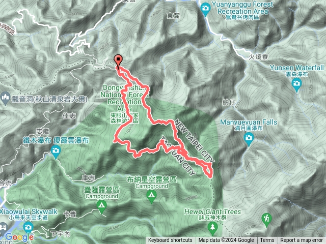 2024.08.10 志繼山 東眼山 拉卡山 外卡山 0型預覽圖