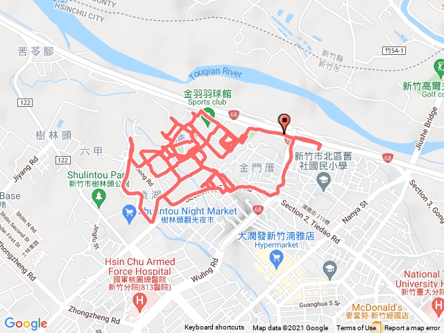 金雅里夜跑
