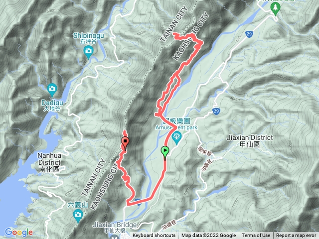 圓山、燈火尖山-南瀛百岳