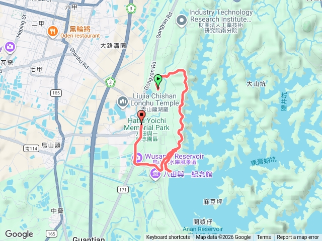 鎮瀾宮烏山頭步道
