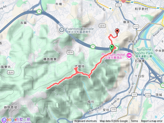 華夏後山華新街地質所至青春嶺