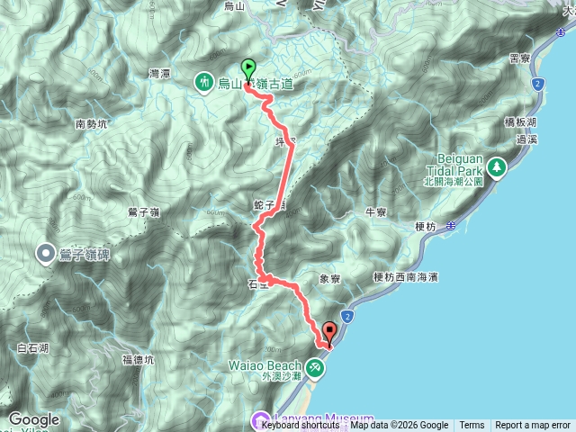 雙溪坪溪古道到外澳車站預覽圖
