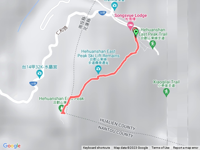 230402合歡東峰散步