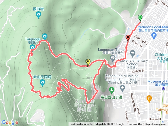 龍泉寺登山口