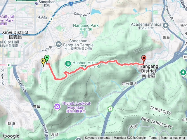 四獸山豹步道中華技術學院步道