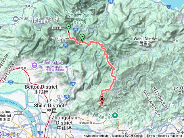 台北大縱走34（走到碧山巖）