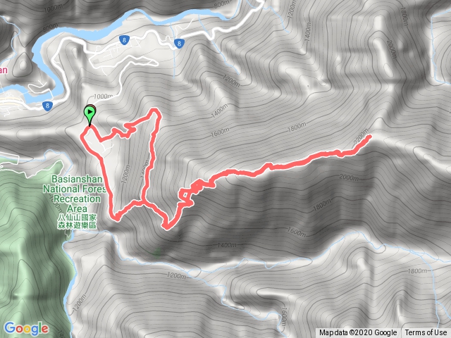 馬崙山 八狀士入 斯可巴出 20201017