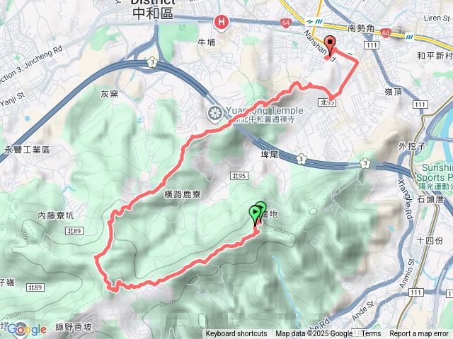 2025微笑山線大縱走尋寶集章任務微笑山線：【天上山系】烘爐地土地公段20251219160859