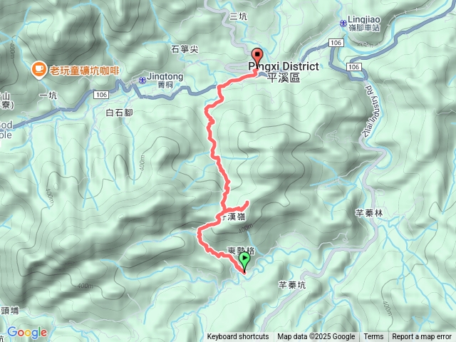 巡山員課程東勢格越嶺古道全段加碼臭頭山