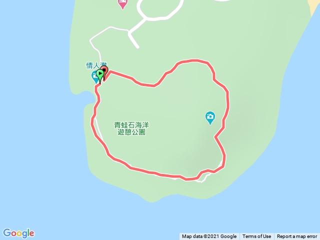 墾丁青蛙石濱海步道