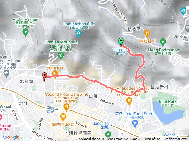 泰安亭下麗山高中