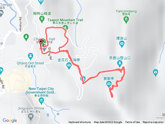無耳茶壺山登山步道