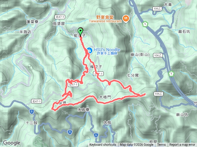 20260627六六登山隊石碇四分子古道粗坑崙山獵狸尖O形