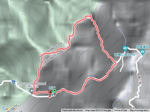 2023-03-15_南橫溪頭山走關山嶺山O型路線