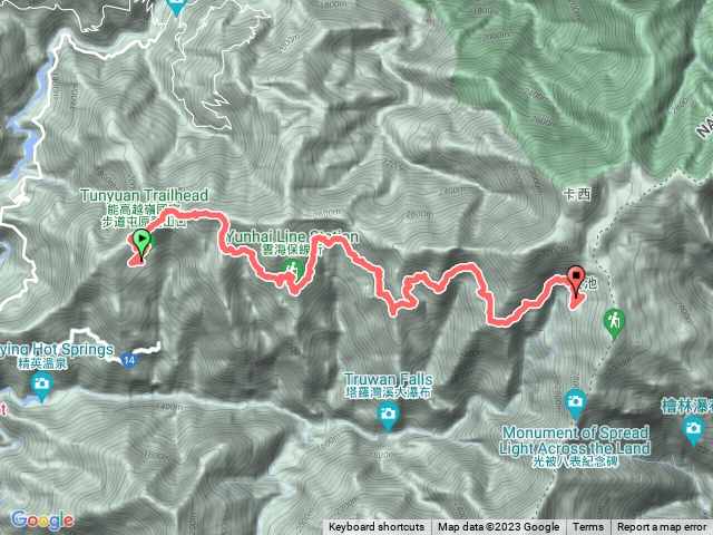 奇萊南華 d1高繞雲天宮
