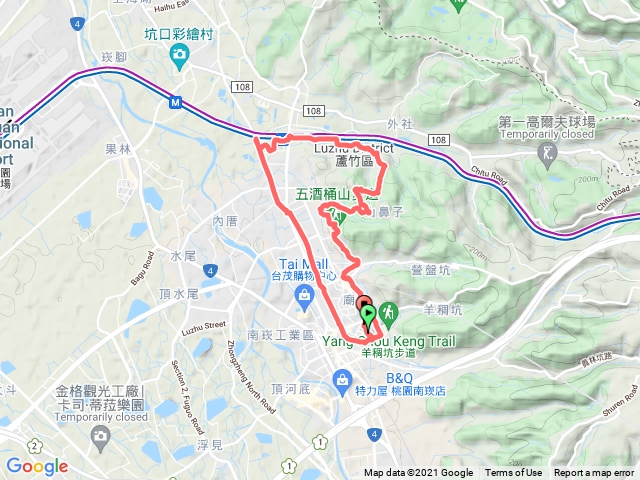 油管路山腳五酒桶山