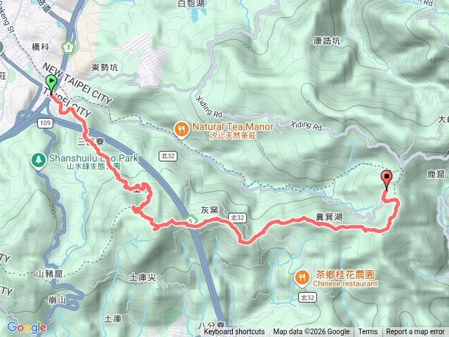 舊莊大豐山、更寮古道、土庫岳、深按頭山、南港茶場環山步道預覽圖