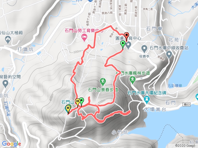 龍潭石門山亂繞一通