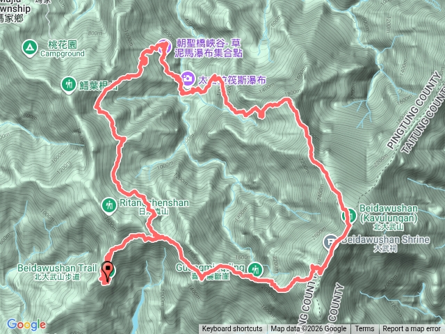 一日熊路O繞（男人之路-巴達因線）預覽圖