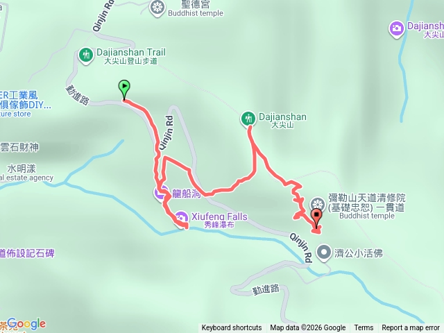 汐止自然步道協會導覽-秀峰瀑布、大尖山步道