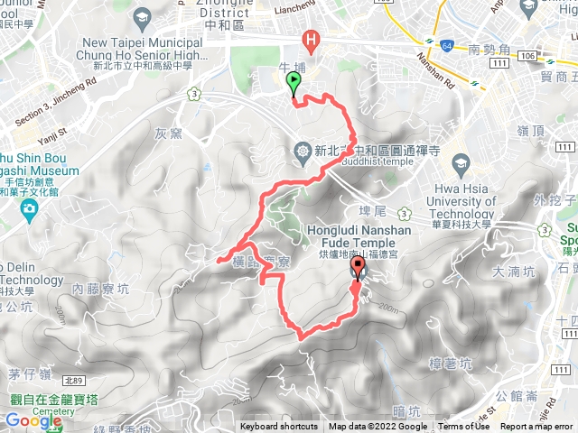 圓通烘爐地縱走