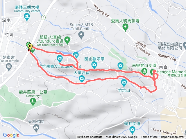 龍井竹坑南寮步道