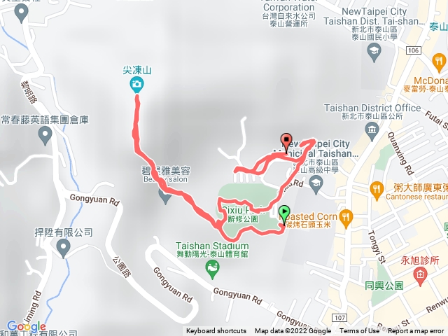 尖凍山登山步道Y220910