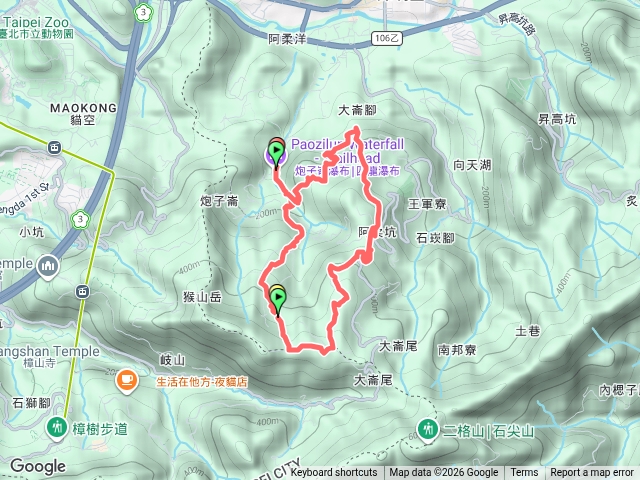 炮仔崙瀑布預覽圖