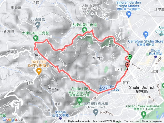 大同山青龍領大棟山縱走