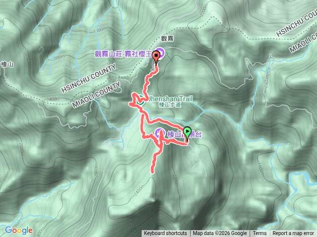 榛山步道+往北峰
