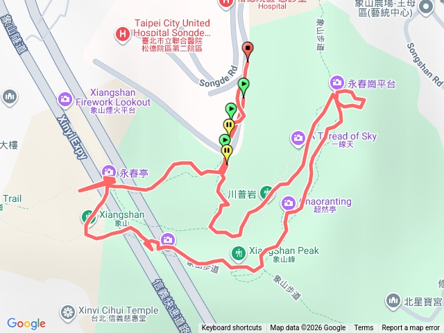 象山步道市療步道入口預覽圖