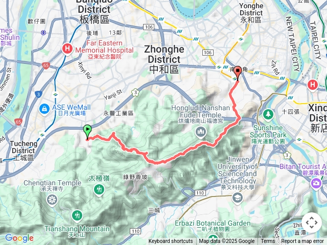 清水站到南勢角站