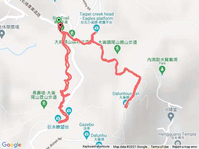 小溪頭 大崙頭山步道