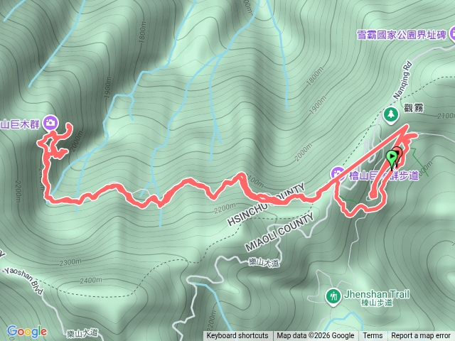 檜山巨木步道預覽圖