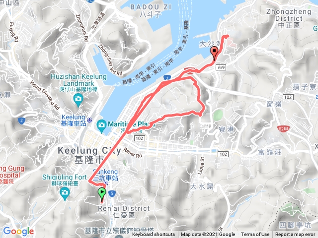 基隆獅球二沙灣頂石閣