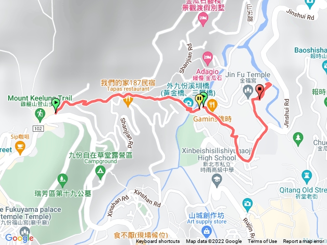 金瓜石水圳橋、一線天