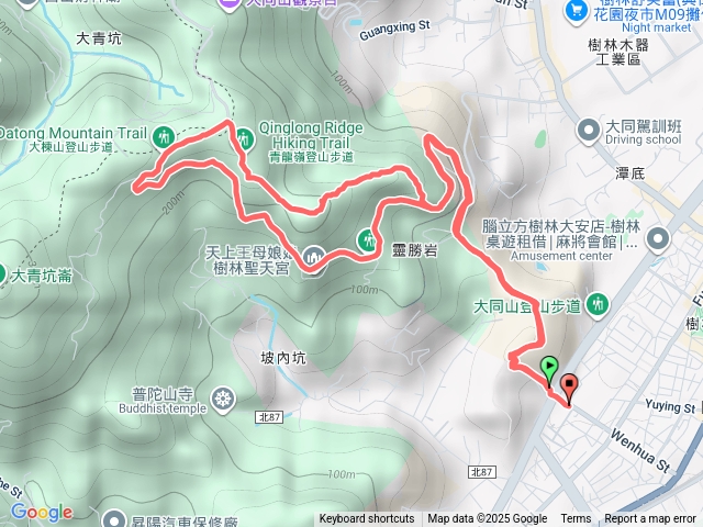 樹林大同山青龍嶺