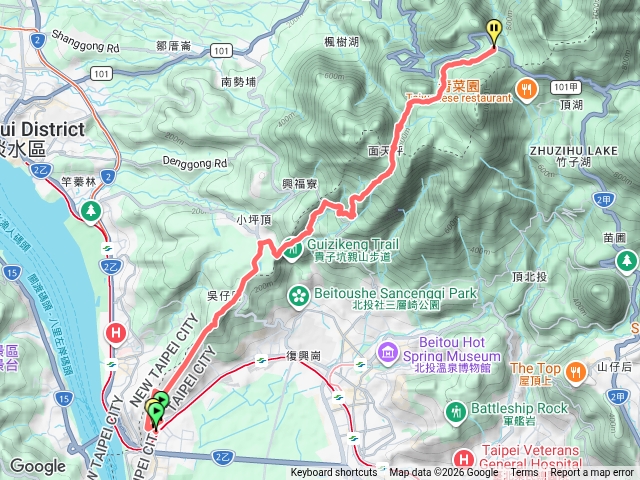 臺北大縱走第一段