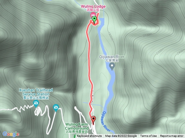桃山步道武陵橋
