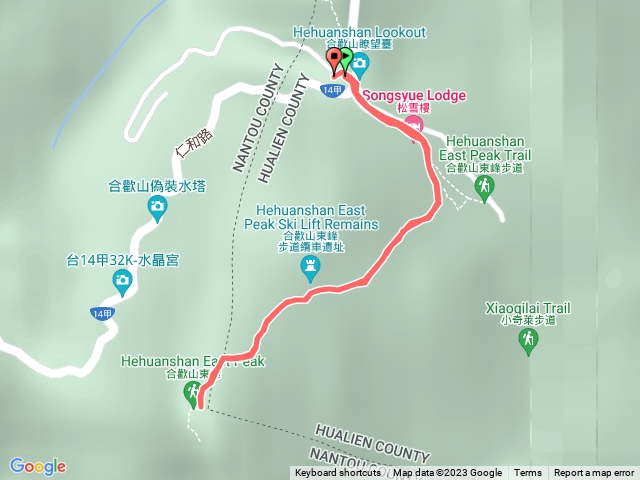 20230610合歡山東峰