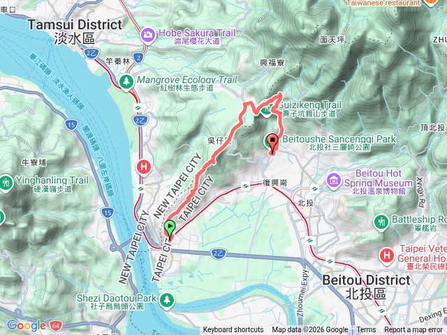 關渡忠義山貴子坑預覽圖