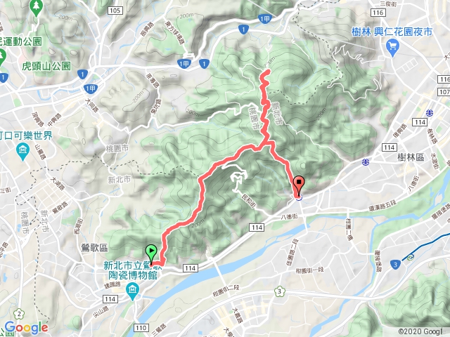 鶯歌石上 大棟山 下三佳站