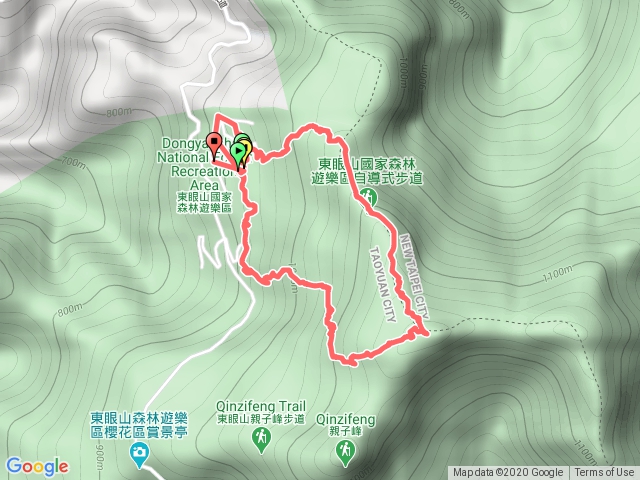 東眼山自然保護區步道