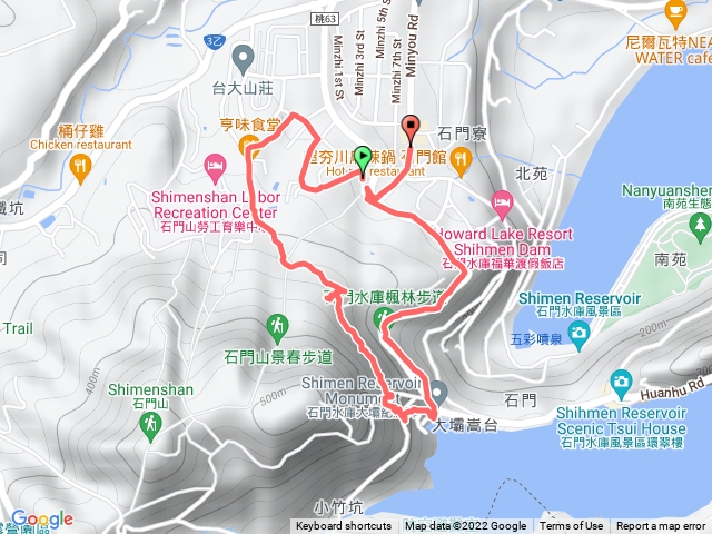 1110703-石門山環湖+替代登山口